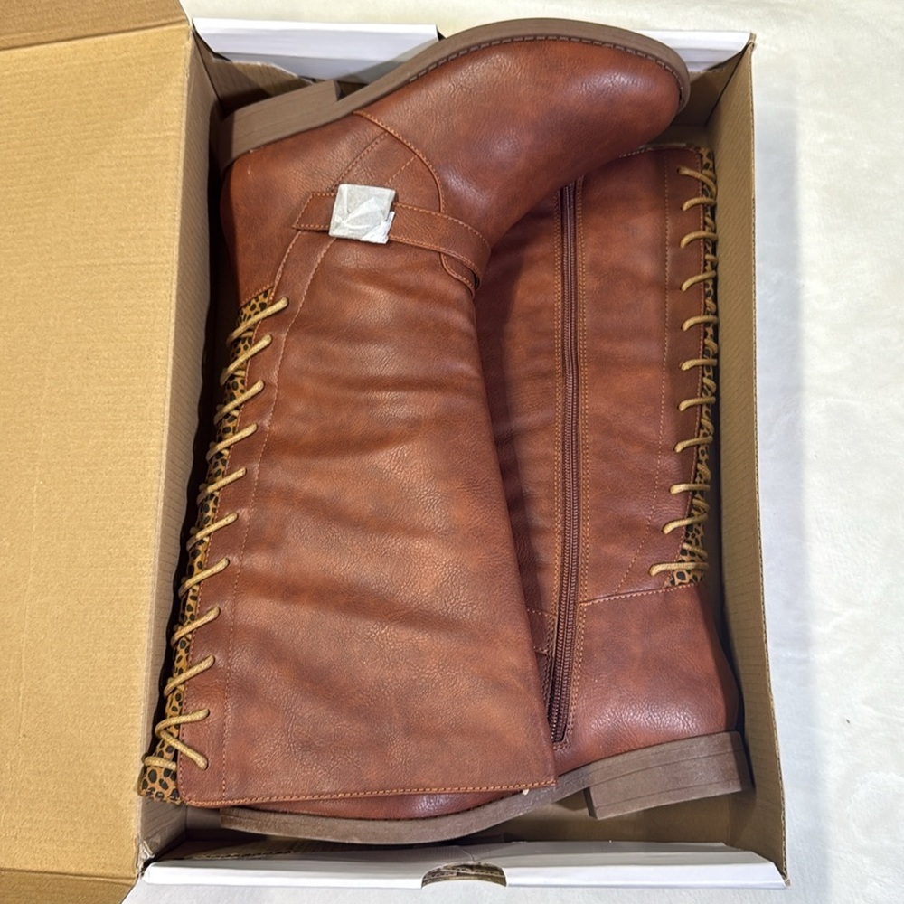 Sugar Brown Over the Knee Boots